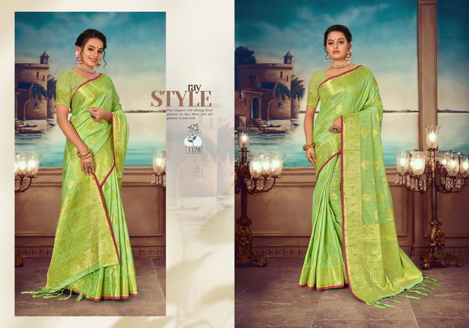 Riwazo Mohini New Exclusive Wear  Banarasi Silk Rich Weaving Saree Collection